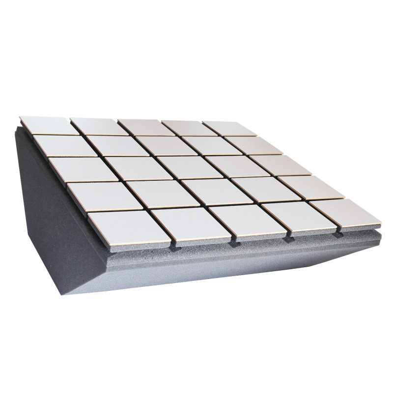 Bass trap TETRAS WOOD WHITE 500x500x180 mm