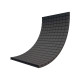 Acoustic foam panel Ecosound Tetras Black 100x200cm, 100mm