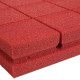 Ecosound Tetras Bordo non-combustible acoustic foam panel 50x50 cm, 30 mm, bordeaux color