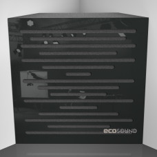 Bass Trap Ecosound EcoWave Plastic Black 50 x 50 cm 100 mm