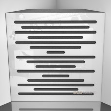 Bass trap Ecosound EcoWave Plastic White 50 x 50 cm 100 mm