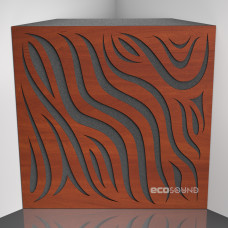 Bass trap Ecosound Chimera Apple-Locarno 50 x 50 cm 100 mm brown