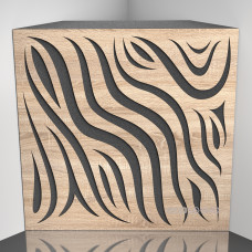 Bass Trap Ecosound Chimera Lt-Sonoma-Oak 50 x 50 cm 100 mm latte