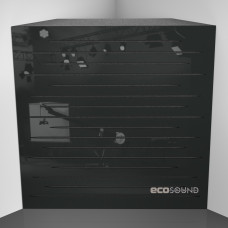 Bass Trap Ecosound EcoTone Plastic Black 50 x 50 cm 100 mm