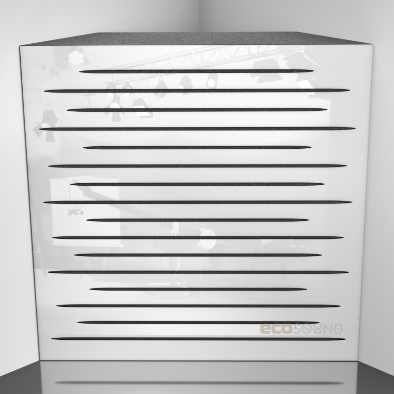 Bass trap Ecosound EcoTone Apple-Locarno 50 x 50 cm 100 mm brown