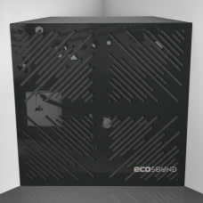 Bass trap Ecosound 4Diagonals Plastic Black 50 x 50 cm 100 mm