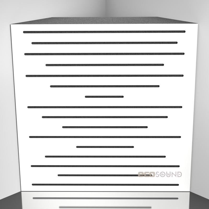 Bass trap Ecosound EcoPulse Plastic White 50 x 50 cm 100 mm