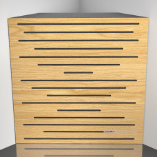 Bass trap Ecosound EcoPulse Sherwood-Oak 50 x 50 cm 100 mm light oak