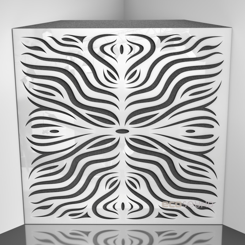 Bass trap Ecosound Chimera F Apple-Locarno 50 x 50 cm 100 mm brown