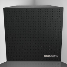 Bass trap Ecosound Rhombus HDF-Black 50 x 50 cm 100 mm black 