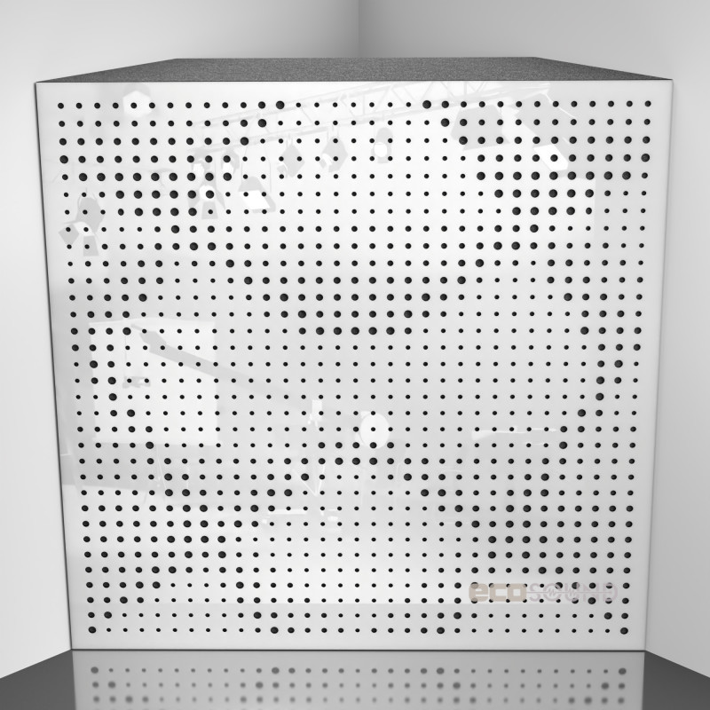 Bass trap Ecosound Rhombus Apple-Locarno 50 x 50 cm 100 mm brown