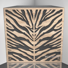 Bass Trap Ecosound Zebra Lt-Sonoma-Oak 50 x 50 cm 100 mm latte