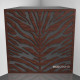 Bass trap Ecosound Zebra Apple-Locarno 50 x 50 cm 100 mm brown