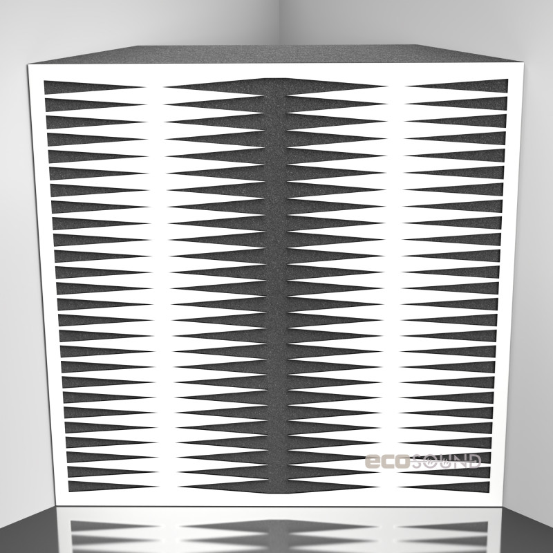 Bass trap Ecosound Backgammon Apple-Locarno 50 x 50 cm 100 mm brown