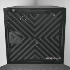 Bass trap Ecosound Urban Plastic Black 50 x 50 cm 100 mm
