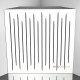 Bass trap Ecosound EcoTone HDF-White 50 x 50 cm 100 mm white