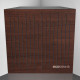 Bass trap Ecosound EcoTone Wenge 50 x 50 cm 100 mm brown