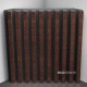 Bass trap Ecosound Comb Wenge 50 x 50 cm 100 mm brown