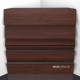 Bass trap Ecosound Pindiff Rock Apple-Locarno 50 x 50 cm 100 mm brown