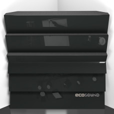 Bass trap Ecosound Pindiff Crater Plastic Black 50 x 50 cm 100 mm