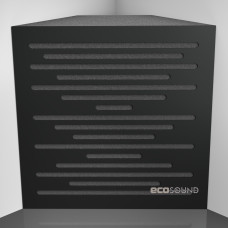 Bass trap Ecosound EcoWave HDF-Black 50 x 50 cm 150 mm black