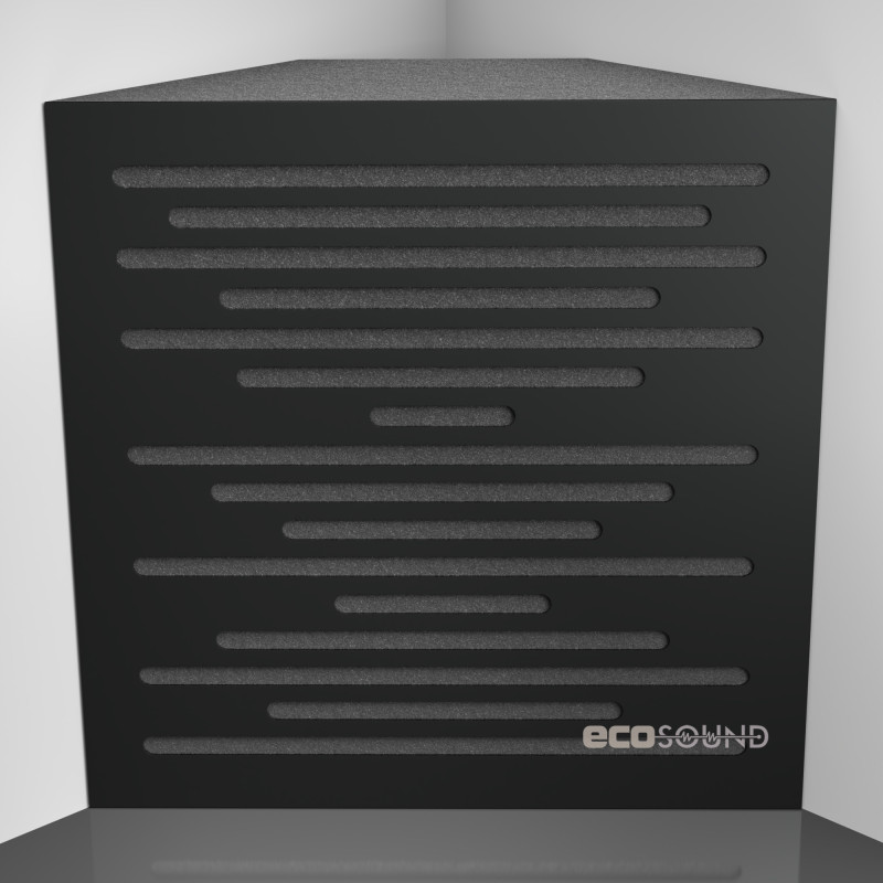 Bass Trap Ecosound EcoWave Plastic Black 50 x 50 cm 150 mm