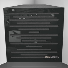 Bass Trap Ecosound EcoWave Plastic Black 50 x 50 cm 150 mm