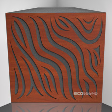 Bass trap Ecosound Chimera Apple-Locarno 50 x 50 cm 150 mm brown