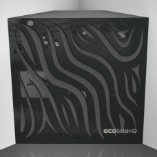 Bass Trap Ecosound Chimera Plastic Black 50 x 50 cm 150 mm