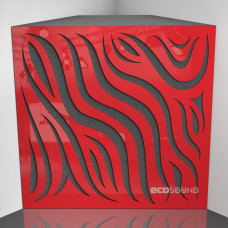 Bass Trap Ecosound Chimera Plastic Red 50 x 50 cm 150 mm