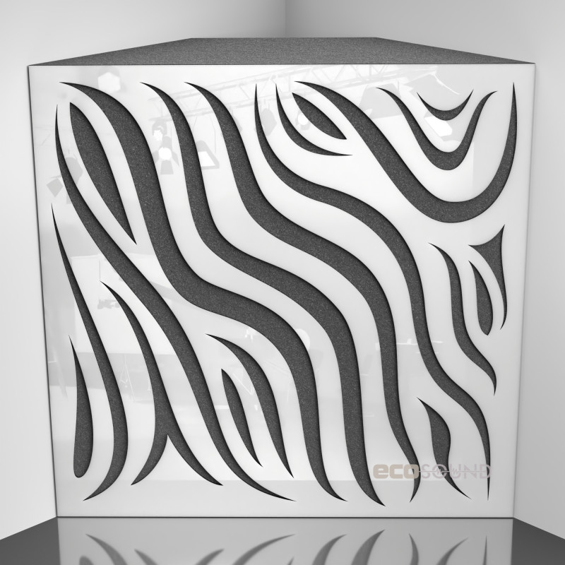 Bass trap Ecosound Chimera Apple-Locarno 50 x 50 cm 150 mm brown