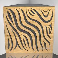 Bass trap Ecosound Chimera Sherwood-Oak 50 x 50 cm 150 mm light oak