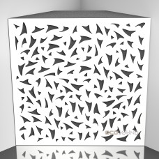 Bass trap Ecosound EcoFly HDF-White 50 x 50 cm 150 mm white