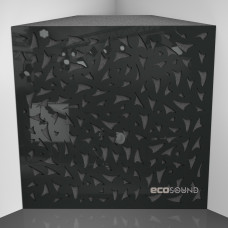 Bass trap Ecosound EcoFly Plastic Black 50 x 50 cm 150 mm