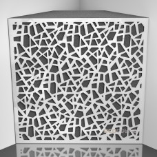 Bass trap Ecosound EcoArt Plastic White 50 x 50 cm 150 mm