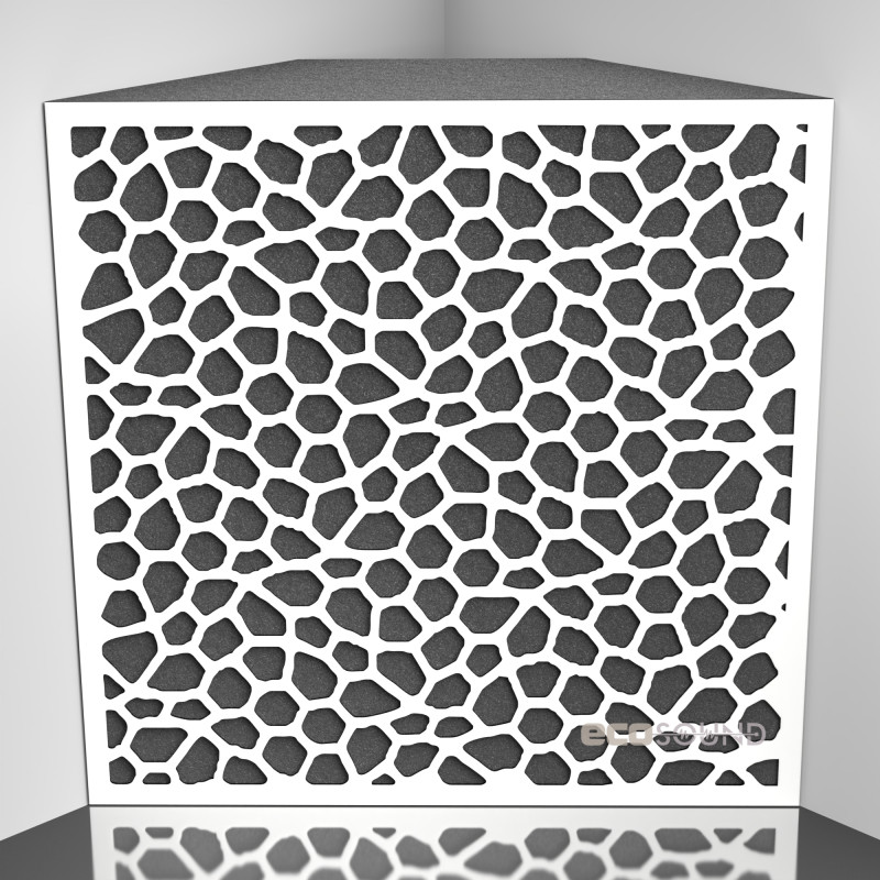 Bass trap Ecosound EcoNet Plastic White 50 x 50 cm 150 mm