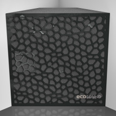 Bass Trap Ecosound EcoNet Plastic Black 50 x 50 cm 150 mm