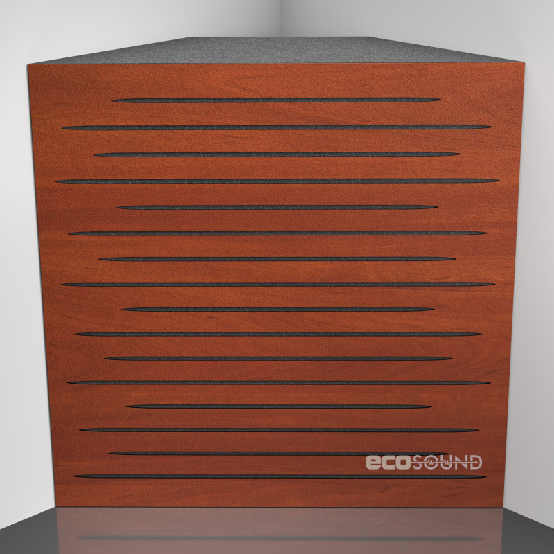 Bass trap Ecosound EcoTone Plastic Red 50 x 50 cm 150 mm