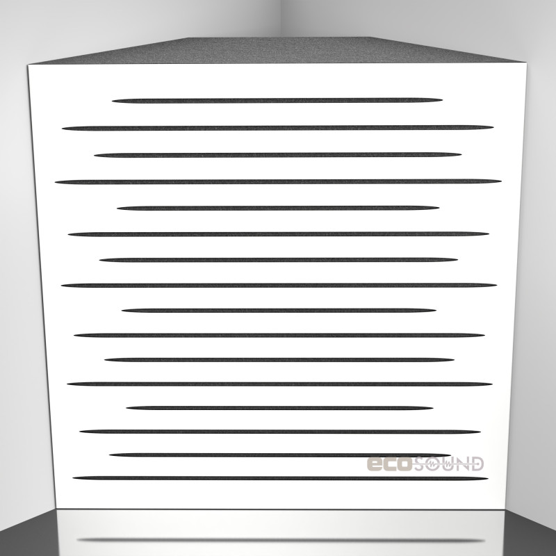 Bass trap Ecosound EcoTone Plastic Red 50 x 50 cm 150 mm