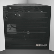 Bass trap Ecosound EcoTone Plastic Black 50 x 50 cm 150 mm