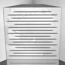 Bass trap Ecosound EcoTone Plastic White 50 x 50 cm 150 mm