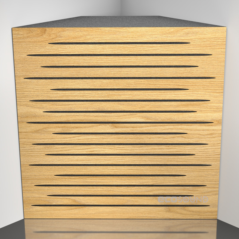 Bass trap Ecosound EcoTone Plastic Red 50 x 50 cm 150 mm