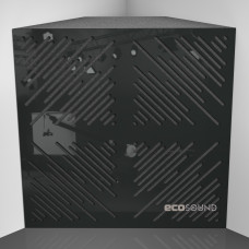 Bass Trap Ecosound 4Diagonals Plastic Black 50 x 50 cm 150 mm