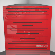 Bass trap Ecosound EcoPulse Plastic Red 50 x 50 cm 150 mm