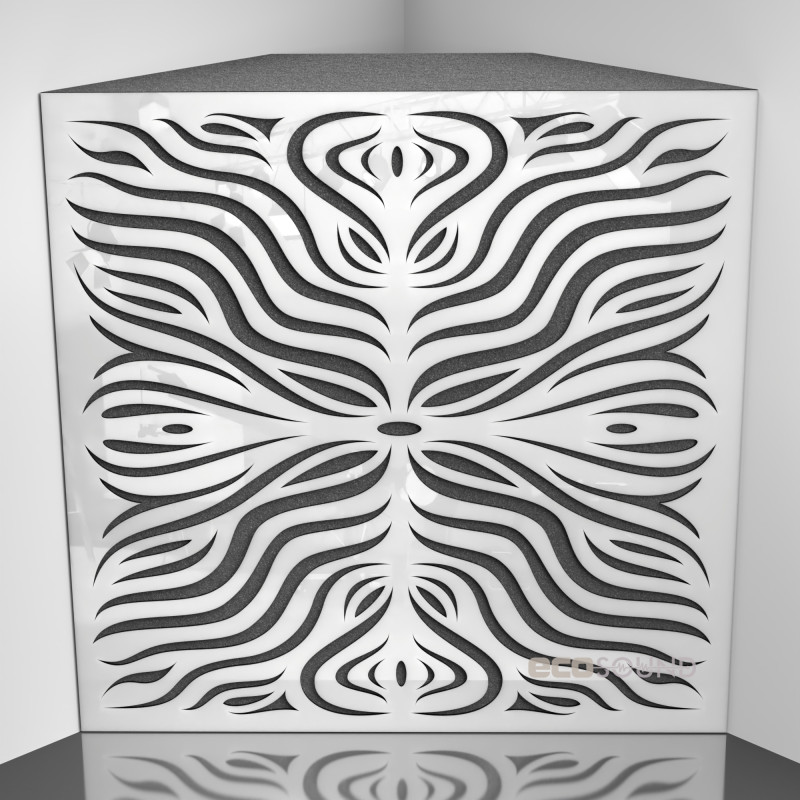 Bass Trap Ecosound Chimera F Plastic Black 50 x 50 cm 150 mm