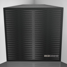 Bass trap Ecosound Backgammon HDF-Black 50 x 50 cm 150 mm black