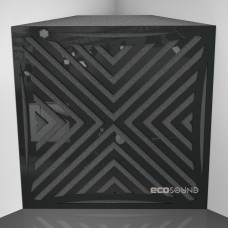 Bass Trap Ecosound Urban Plastic Black 50 x 50 cm 150 mm