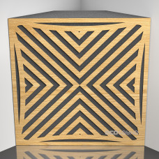 Bass Trap Ecosound Urban Sherwood-Oak 50 x 50 cm 150 mm light oak