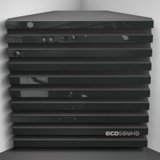 Bass trap Ecosound Comb Plastic Black 50 x 50 cm 150 mm