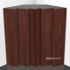 Bass trap Ecosound Pindiff Rock Wenge 50 x 50 cm 150 mm brown